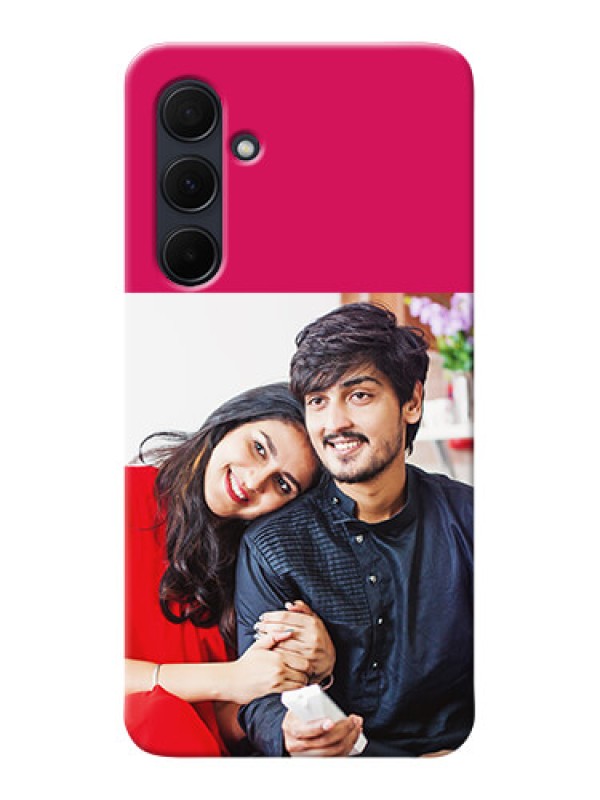 Custom Galaxy A35 5G custom phone cases: Anniversary Cover Design