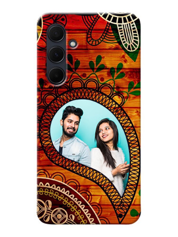 Custom Galaxy A35 5G custom mobile cases: Abstract Colorful Design