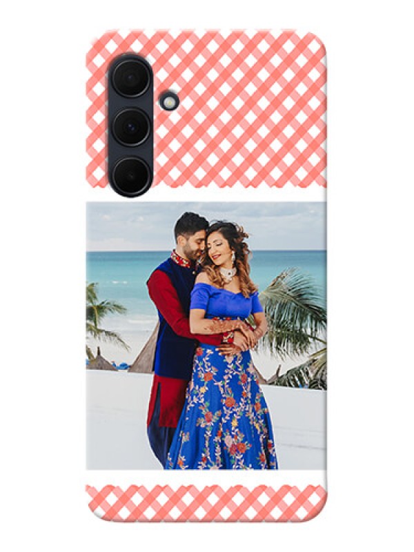 Custom Galaxy A35 5G custom mobile cases: Pink Pattern Design