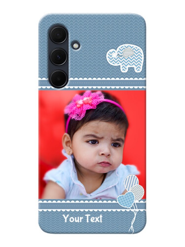 Custom Galaxy A35 5G Custom Phone Covers with Kids Pattern Design