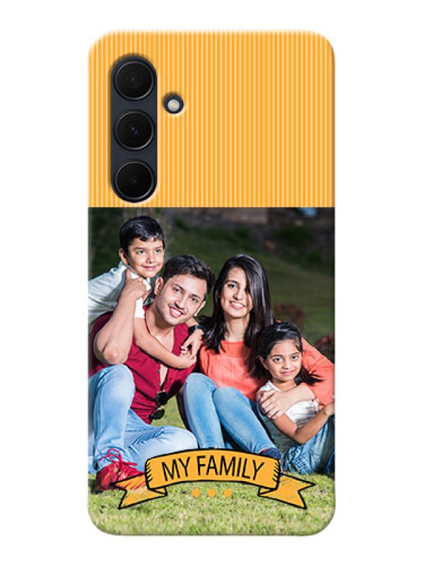 Custom Galaxy A35 5G Personalized Mobile Cases: My Family Design