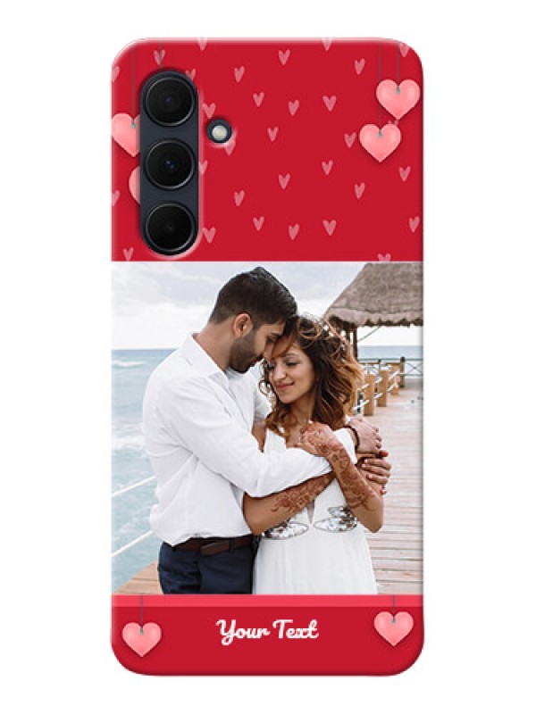 Custom Galaxy A35 5G Mobile Back Covers: Valentines Day Design