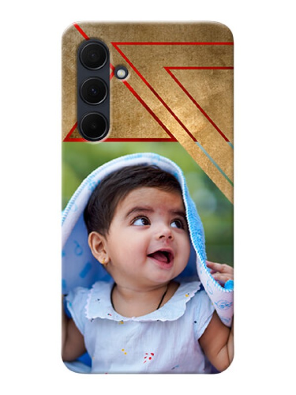 Custom Galaxy A35 5G mobile phone cases: Gradient Abstract Texture Design