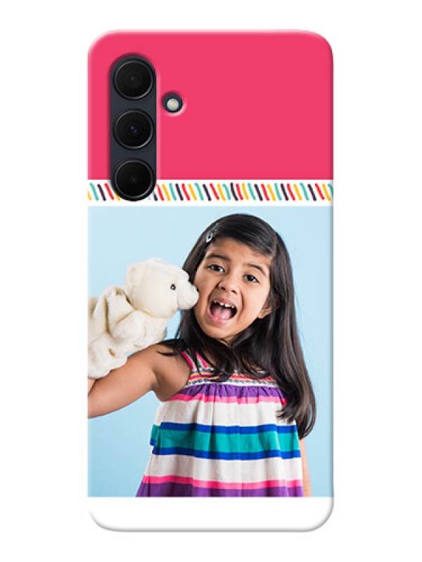 Custom Galaxy A35 5G Personalized Phone Cases: line art design