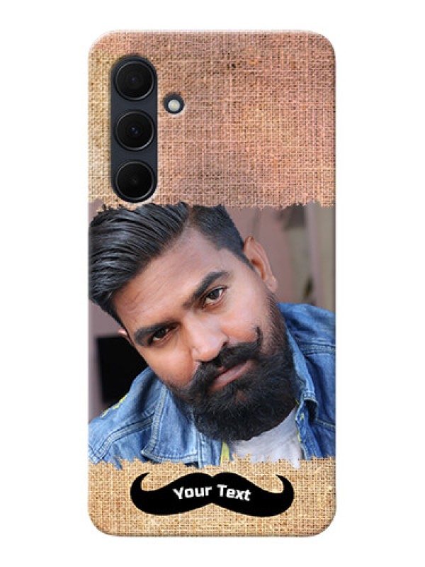 Custom Galaxy A35 5G Mobile Back Covers Online with Texture Design
