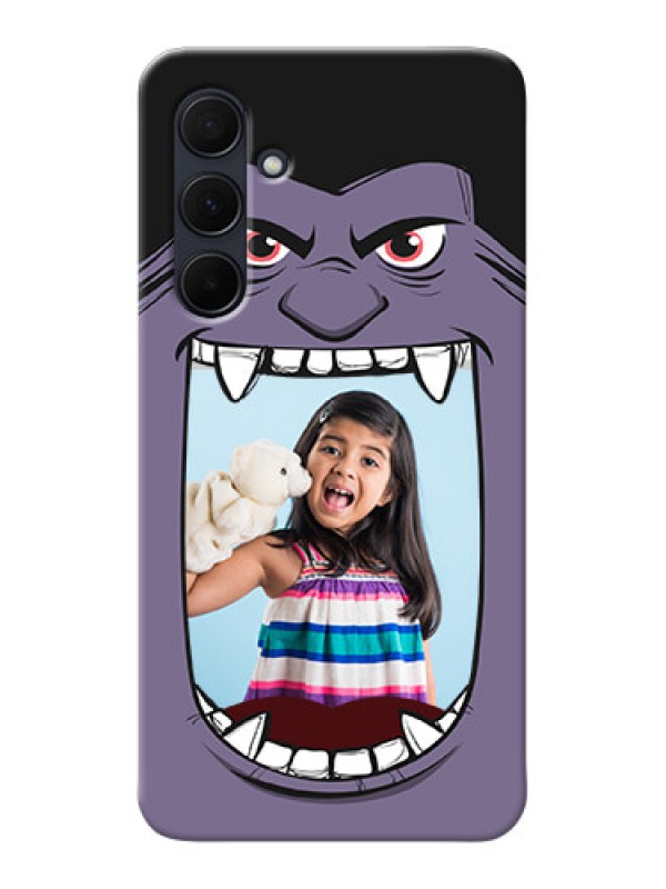 Custom Galaxy A35 5G Personalised Phone Covers: Angry Monster Design
