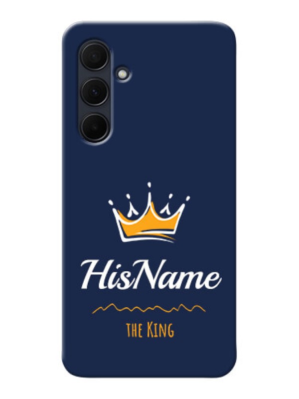 Custom Galaxy A35 5G King Phone Case with Name