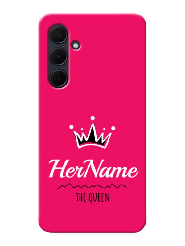 Custom Galaxy A35 5G Queen Phone Case with Name