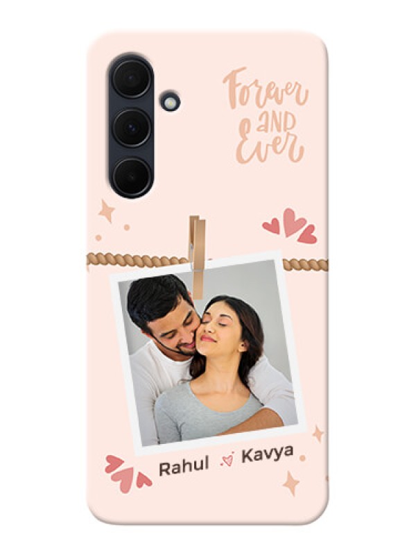 Custom Galaxy A35 5G Custom Phone Case with Forever and ever love Design