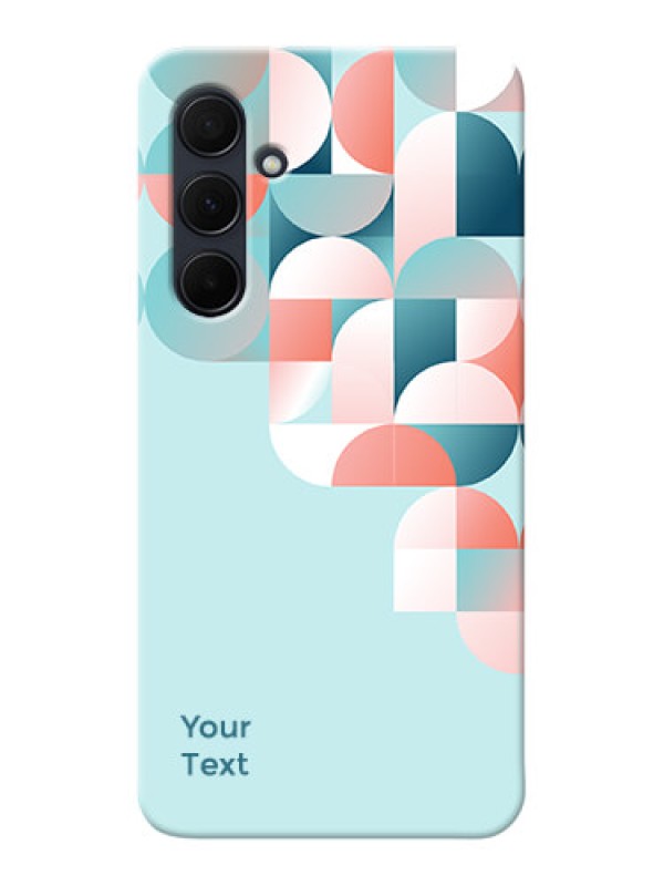 Custom Galaxy A35 5G Custom Phone Case with Stylish Semiwithcircle Pattern Design