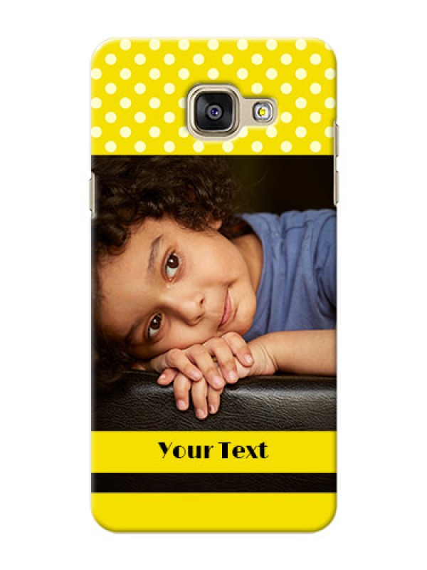 Custom Samsung Galaxy A5 (2016) Bright Yellow Mobile Case Design