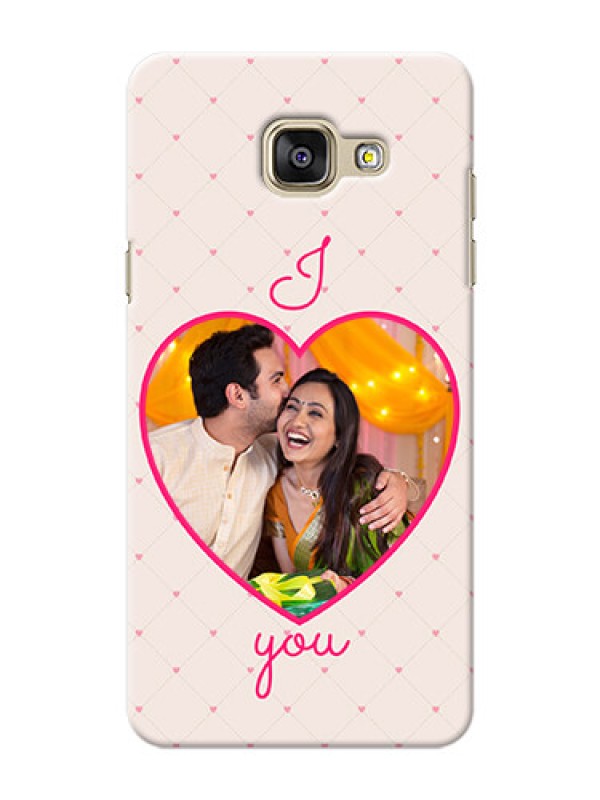 Custom Samsung Galaxy A5 (2016) Love Symbol Picture Upload Mobile Case Design