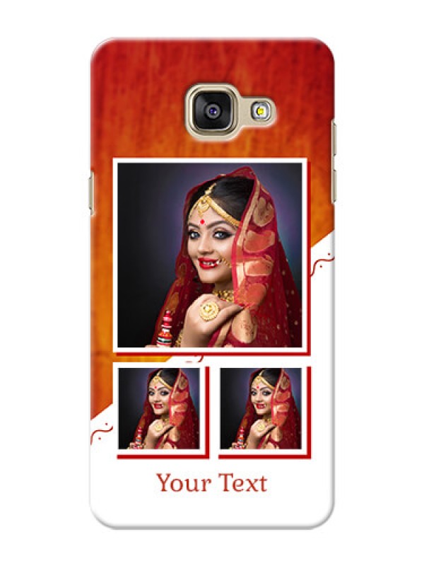 Custom Samsung Galaxy A5 (2016) Wedding Memories Mobile Cover Design