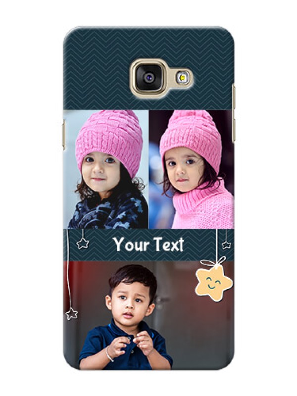 Custom Samsung Galaxy A5 (2016) 3 image holder with hanging stars Design