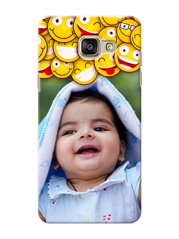 Custom Samsung Galaxy A5 (2016) smileys pattern Design