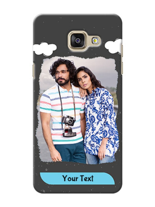 Custom Samsung Galaxy A5 (2016) splashes backdrop with love doodles Design