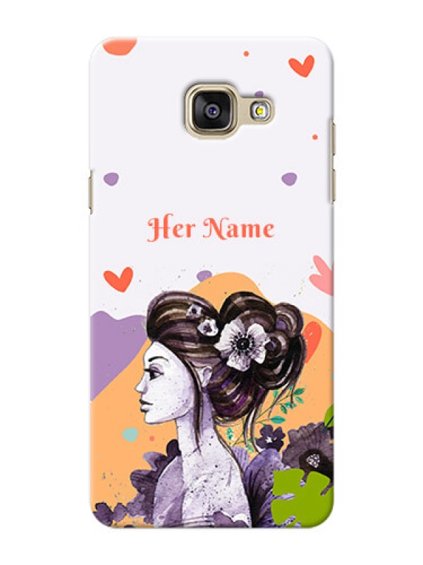 Custom Galaxy A5 (2016) Custom Mobile Case with Woman And Nature Design