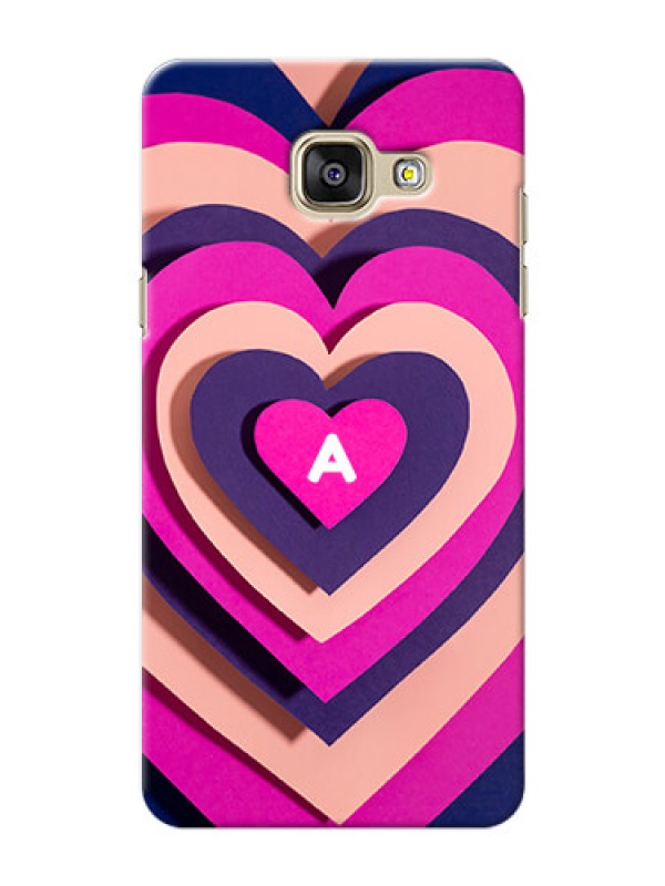 Custom Galaxy A5 (2016) Custom Mobile Case with Cute Heart Pattern Design