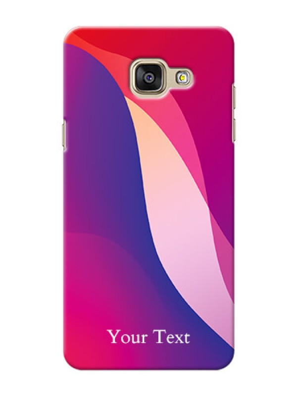Custom Galaxy A5 (2016) Mobile Back Covers: Digital abstract Overlap Design