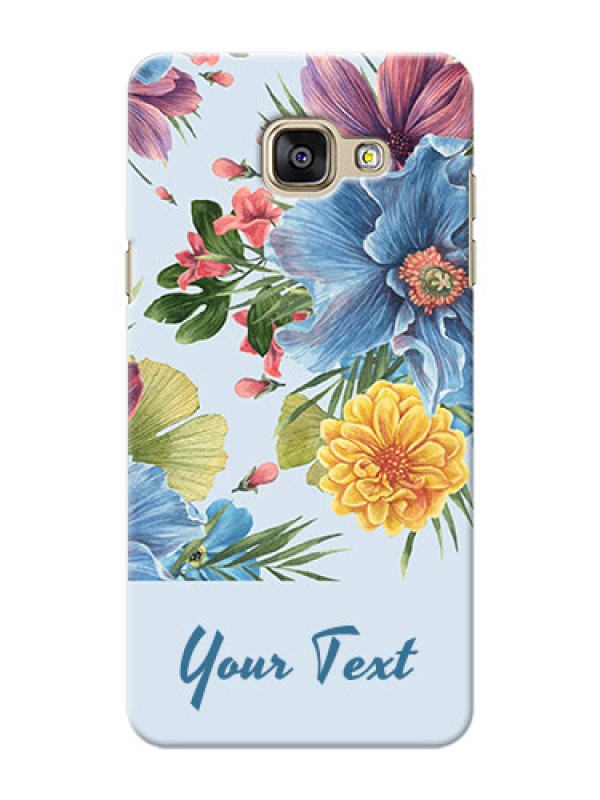 Custom Galaxy A5 (2016) Custom Phone Cases: Stunning Watercolored Flowers Painting Design