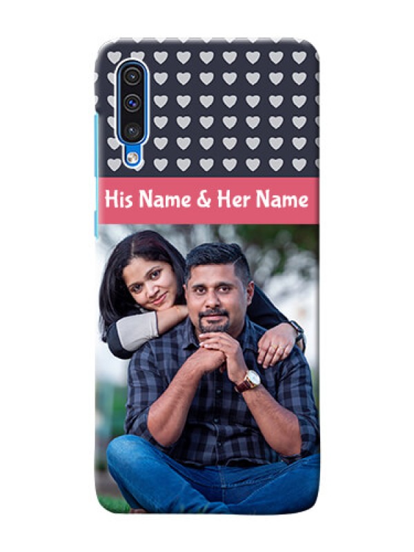 Custom Galaxy A50 Custom Mobile Case with Love Symbols Design