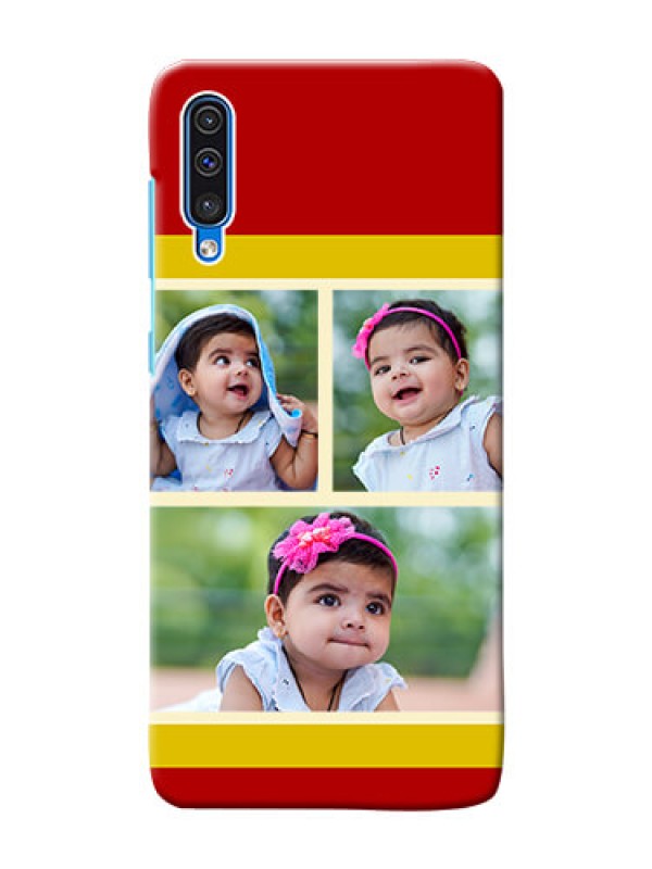 Custom Galaxy A50 mobile phone cases: Multiple Pic Upload Design