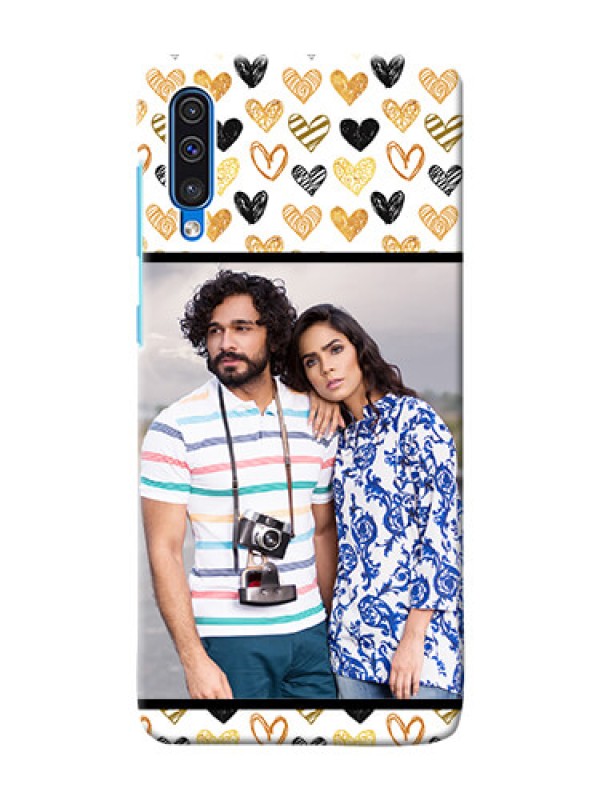 Custom Galaxy A50 Personalized Mobile Cases: Love Symbol Design
