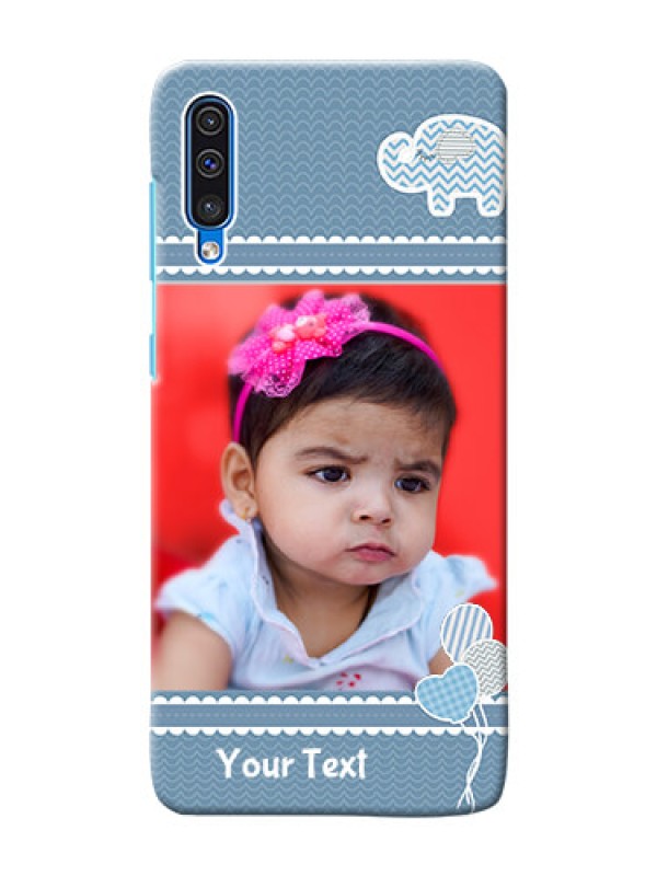 Custom Galaxy A50 Custom Phone Covers with Kids Pattern Design
