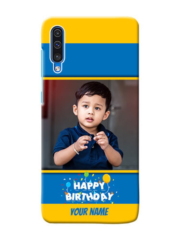 Custom Galaxy A50 Mobile Back Covers Online: Birthday Wishes Design