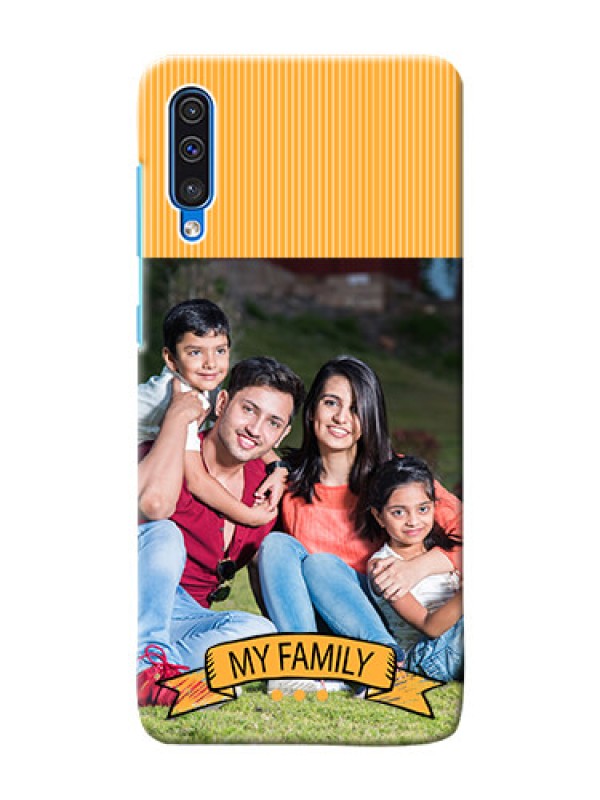 Custom Galaxy A50 Personalized Mobile Cases: My Family Design