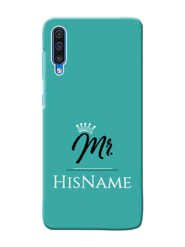 Custom Galaxy A50 Custom Phone Case Mr with Name
