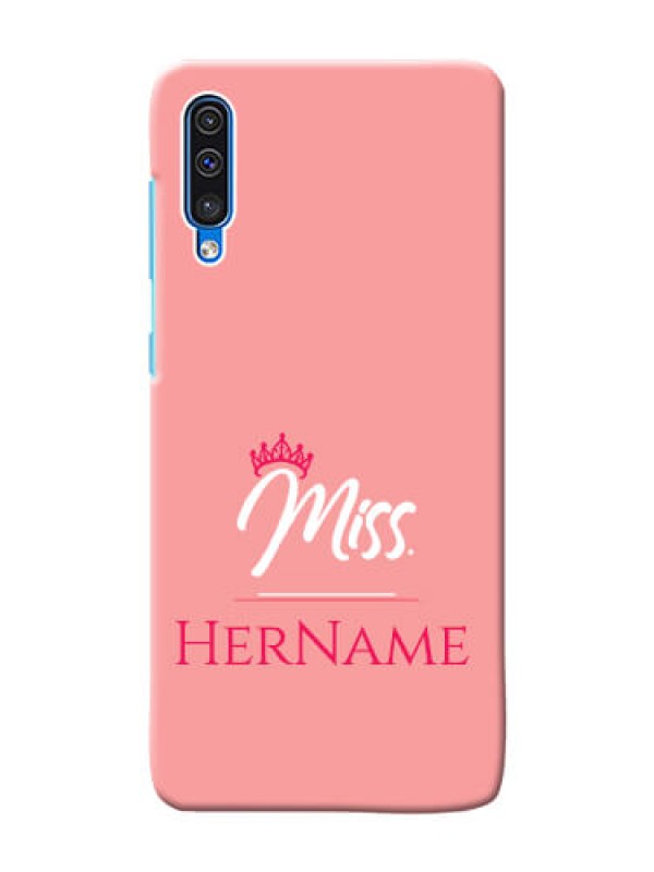 Custom Galaxy A50 Custom Phone Case Mrs with Name