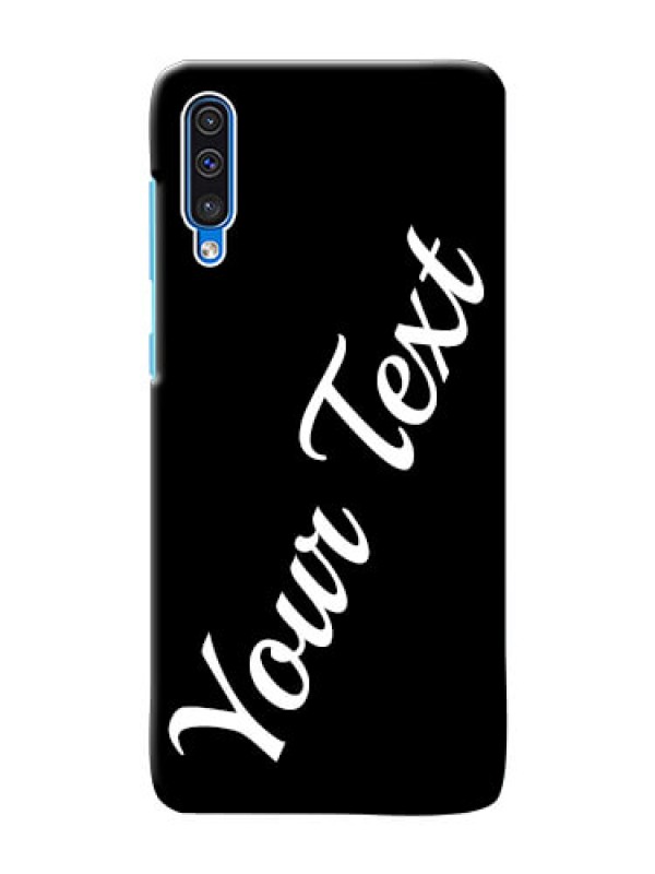 Custom Galaxy A50 Custom Mobile Cover with Your Name