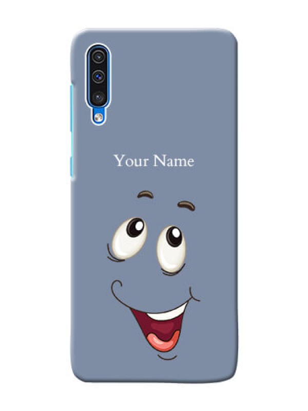 Custom Galaxy A50 Phone Back Covers: Laughing Cartoon Face Design