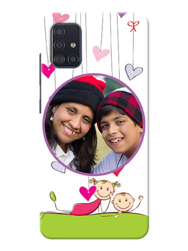 Custom Galaxy A51 Mobile Cases: Cute Kids Phone Case Design