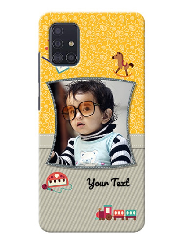 Custom Galaxy A51 Mobile Cases Online: Baby Picture Upload Design