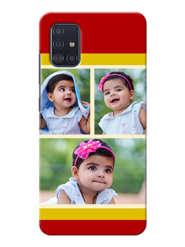 Custom Galaxy A51 mobile phone cases: Multiple Pic Upload Design