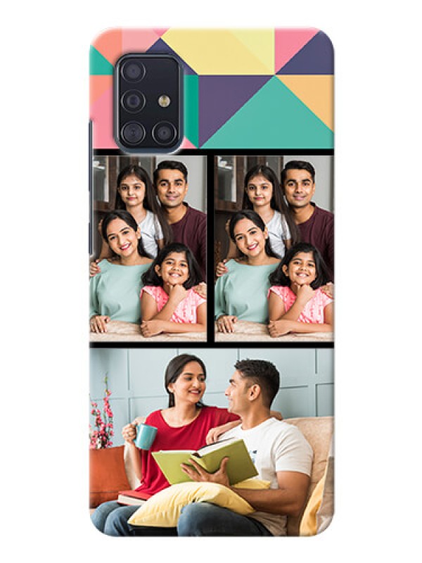 Custom Galaxy A51 personalised phone covers: Bulk Pic Upload Design