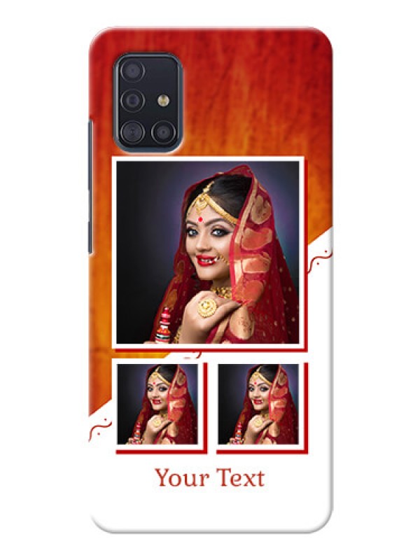 Custom Galaxy A51 Personalised Phone Cases: Wedding Memories Design  