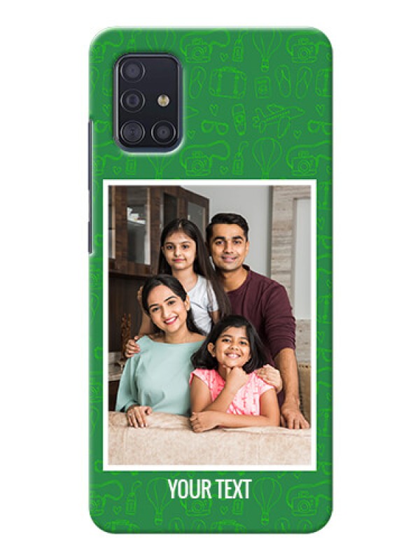 Custom Galaxy A51 custom mobile covers: Picture Upload Design