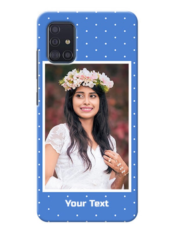 Custom Galaxy A51 Personalised Phone Cases: polka dots design