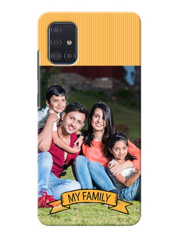 Custom Galaxy A51 Personalized Mobile Cases: My Family Design