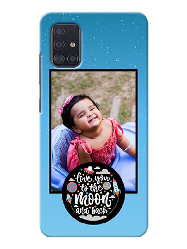 Custom Galaxy A51 Phone Covers: Wave Pattern Colorful Design