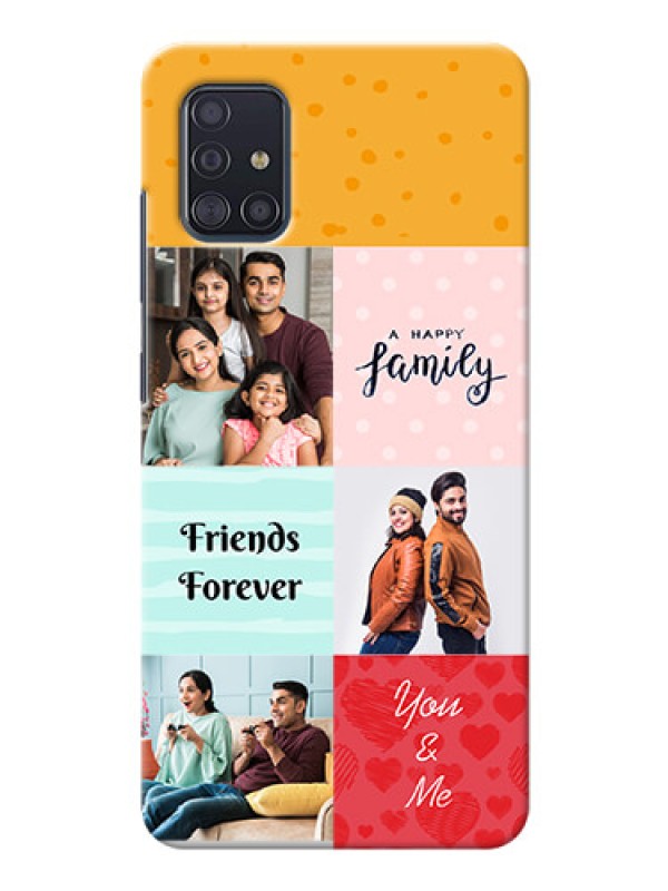 Custom Galaxy A51 Customized Phone Cases: Images with Quotes Design