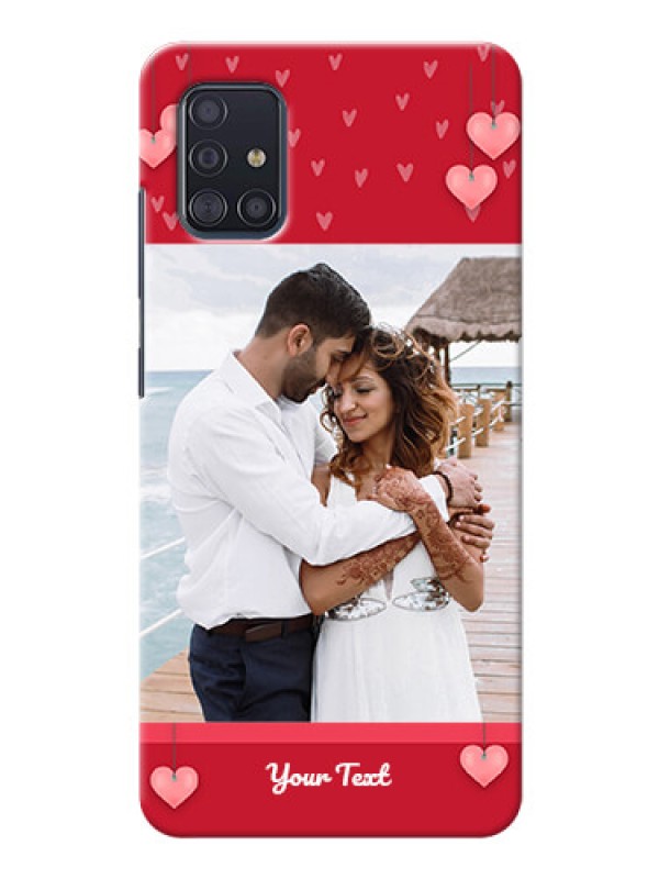 Custom Galaxy A51 Mobile Back Covers: Valentines Day Design