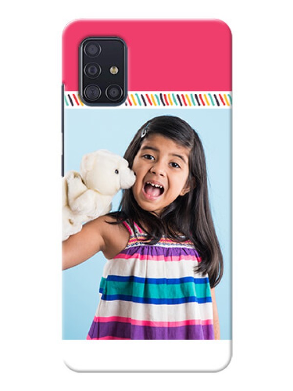 Custom Galaxy A51 Personalized Phone Cases: line art design