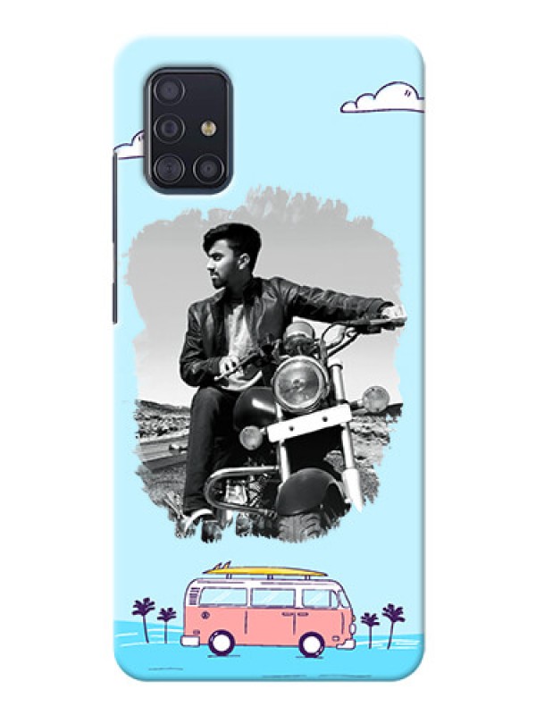 Custom Galaxy A51 Mobile Covers Online: Travel & Adventure Design