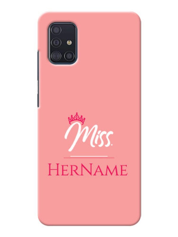 Custom Galaxy A51 Custom Phone Case Mrs with Name