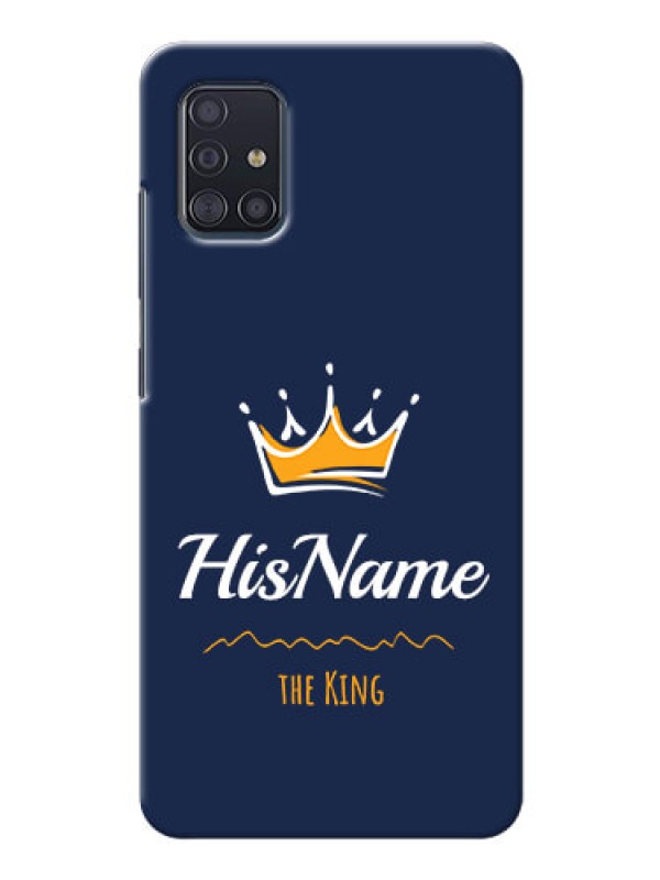 Custom Galaxy A51 King Phone Case with Name