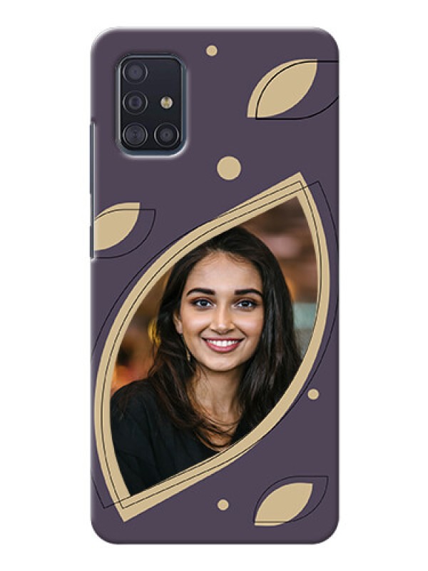 Custom Galaxy A51 Custom Phone Cases: Falling Leaf Design